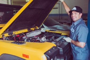 mechanic-repairing-car
