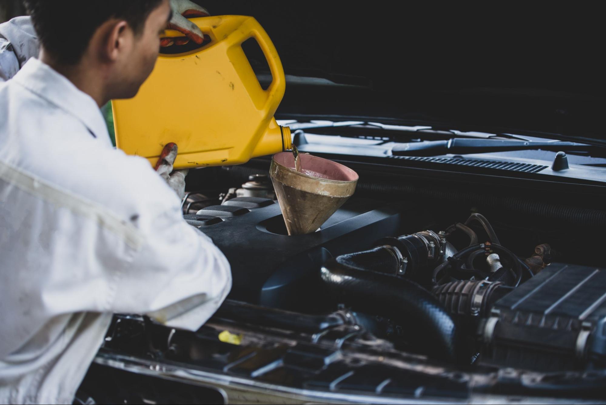 oil-change-on-a-car